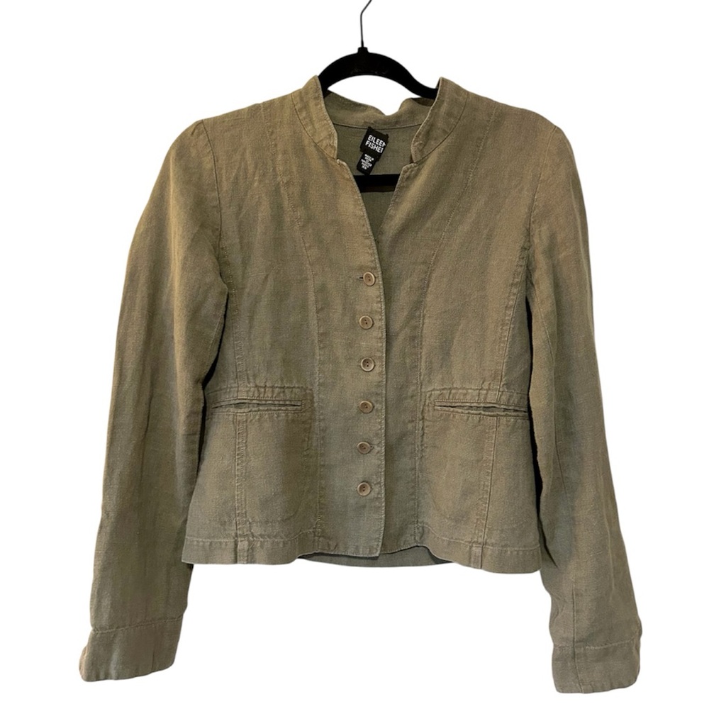 Eileen Fisher Linen Jacket